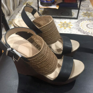 Aldo Black & Brown Women's Wedges Size 8